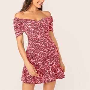 Off Shoulder Dress Sexy Sundress